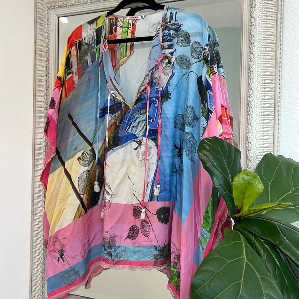Johnny Was Silk Blouse 👚